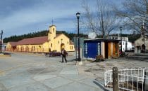 the village church of Creel, Copper Canyon, Mexico