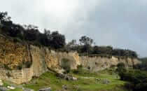 Kuélap - Festungsmauer, Peru