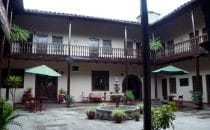 Patio in Cajamarca, Peru