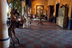 Hotel El Fuerte Lobby, El Fuerte, Mexiko