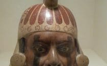 Mochedarstellung, Museum Larco in Lima, Peru
