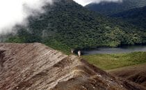 crater in the Rincón de la Vieja National Park, Costa Rica