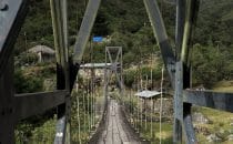 bridge in Choro, Bolivia © Bertram Roth