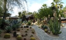 Restaurant "Los Adobes" in Todos Santos, Baja California, Mexiko