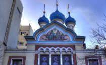 Buenos Aires, russisch orthodoxe Kirche in San Telmo, Argentinien