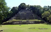 Temple at Lamanai, Belize
