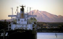 der Hafen von Puerto Montt, Chile