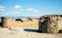 Monte Albán Säulen, Mexiko