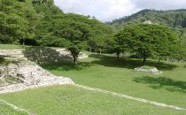 Plaza Hundida, Chinkultic, Chiapas, Mexiko