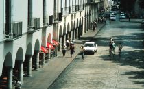 am Zócalo von Mérida, Mexiko