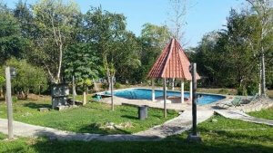 Escudo Jaguar Pool, Frontera Corozal, Mexiko
