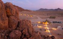 Desert Quiver Camp near Sossusvlei, Namibia