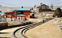 Train station Luderitz, Namibia