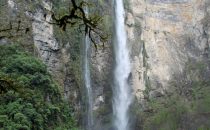 Gocta Wasserfall bei Chachapoyas, Peru