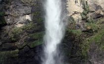 Gocta Wasserfall bei Chachapoyas, Peru
