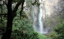 Gocta Wasserfall bei Chachapoyas, Peru