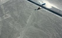 Flug über die Nazca-Linien "Baum" und "Hände", Nazca, Peru