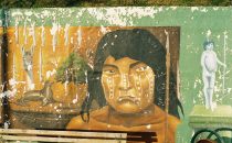 Mural in Puerto Natales, Patagonien, Chile