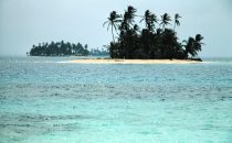 uninhabited San Blas Island, Panama