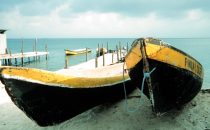 Fishing boats, San Blas Islands, Panama