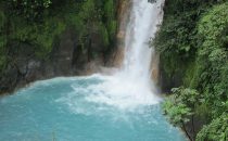 Rio Celeste in the Tenorio National Park, Costa Rica