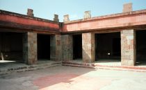 Patio in Teotihuacán