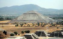 Sonnenpyramide in Teotihuacán
