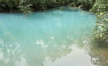 Rio Celeste in the Tenorio National Park, Costa Rica