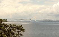Brücke über den Rio Negro, Manaus, Brasilien