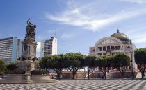 Platz São Sebastião, Manaus, Brasilien