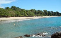 beach inside the Manuel Antonio National Park, Costa Rica