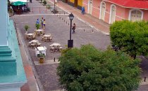 Straße in Granada, Nicaragua