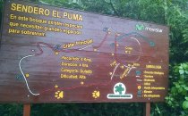 El Puma Trail am Mombacho Vulkan, Nicaragua