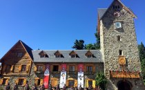 Das Rathaus von Bariloche, Argentinien
