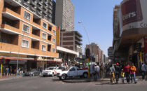 Hillbrow in Johannesburg, Südafrika