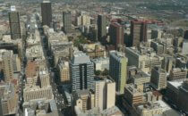 Skyline, Johannesburg, Südafrika
