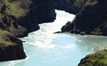 Confluence Rio Baker and Rio Nef, Patagonia National Park, Chile