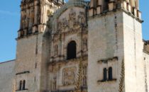 Santo Domingo Hauptportal, Oaxaca, Mexiko