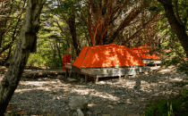 Camping, Torres del Paine Park, Chile
