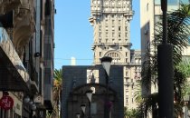 Sarandí pedestrian street, Montevideo, Uruguay